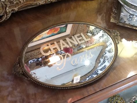 chanel mirior|vintage chanel mirror.